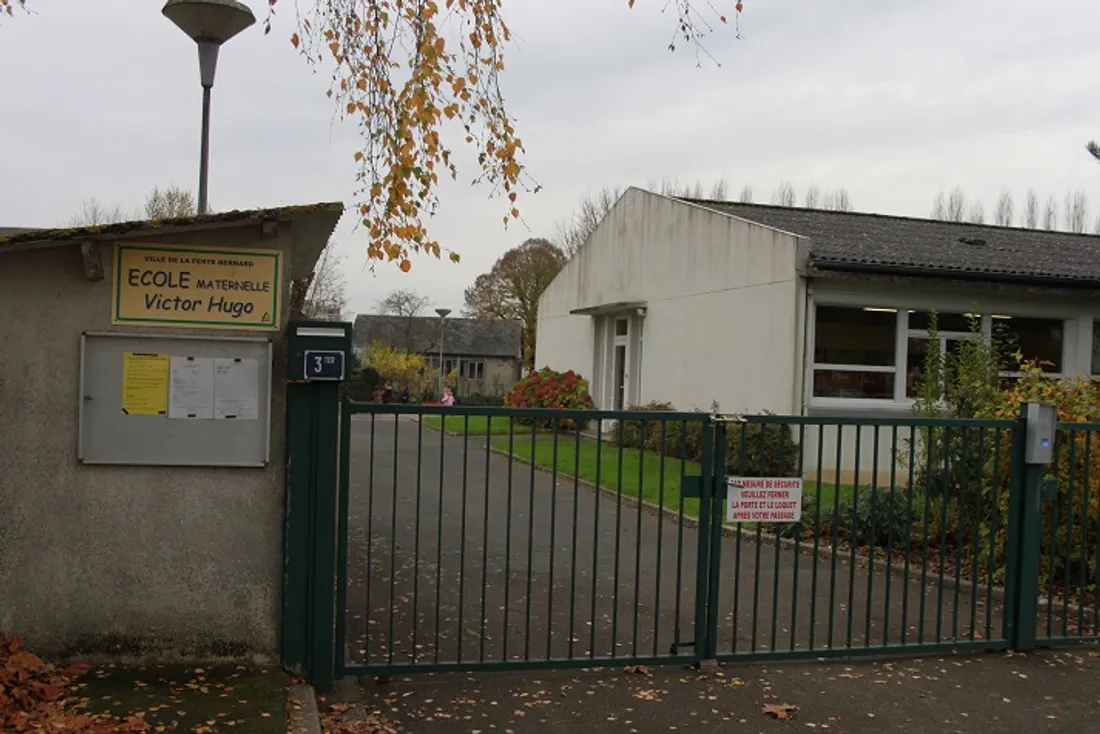 A La Ferté-Bernard, l'école maternelle Victor-Hugo